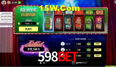 Recursos de Bônus 598Bet